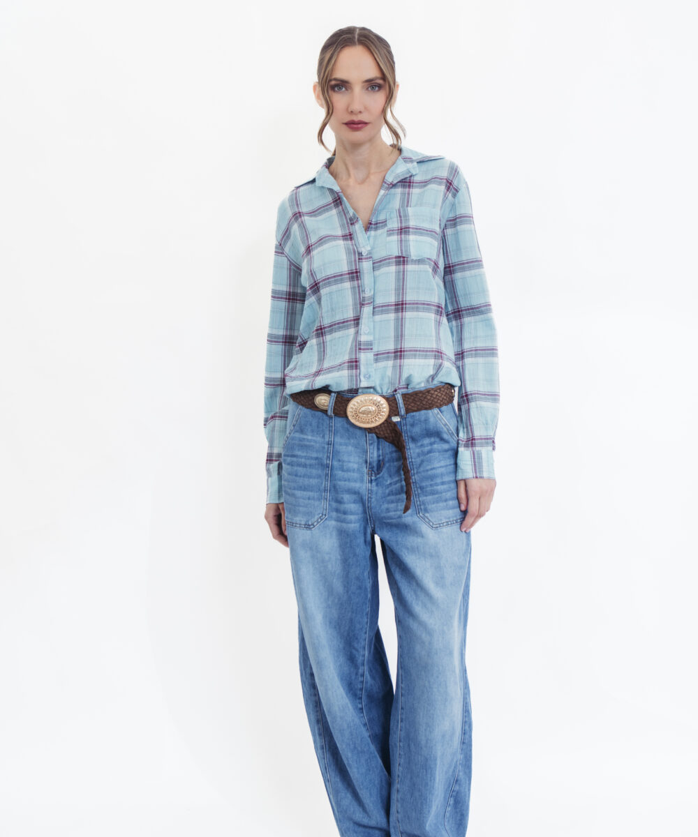 חולצה משבצות